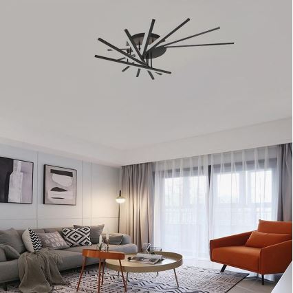 Lámpara de techo LED regulable LED/120W/230V 3000-6500K + control remoto
