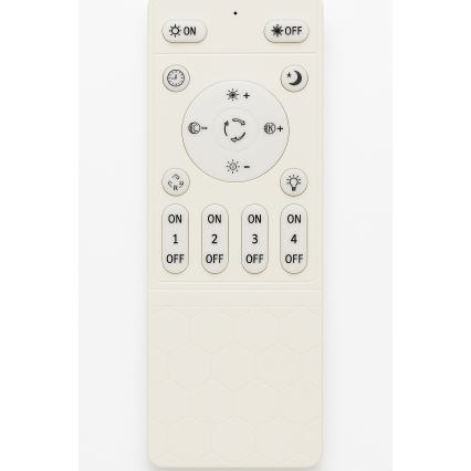 Plafón LED regulable 45W/230V 3000-6500K blanco + mando a distancia