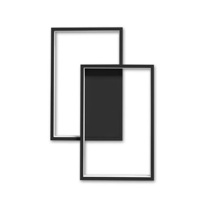 Luminaria de techo LED regulable LED/45W/230V 3000-6500K negra + mando a distancia
