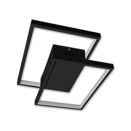 Luminaria de techo LED regulable LED/45W/230V 3000-6500K negra + mando a distancia