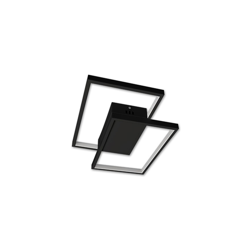 Luminaria de techo LED regulable LED/45W/230V 3000-6500K negra + mando a distancia