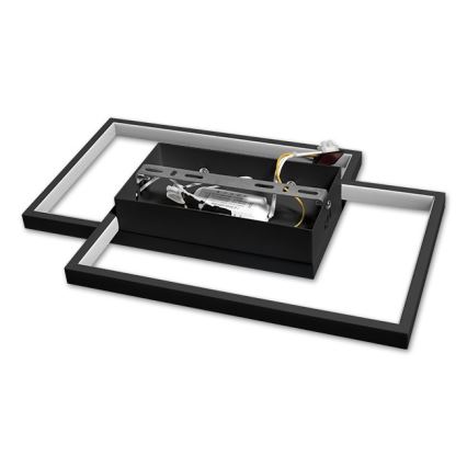 Luminaria de techo LED regulable LED/45W/230V 3000-6500K negra + mando a distancia