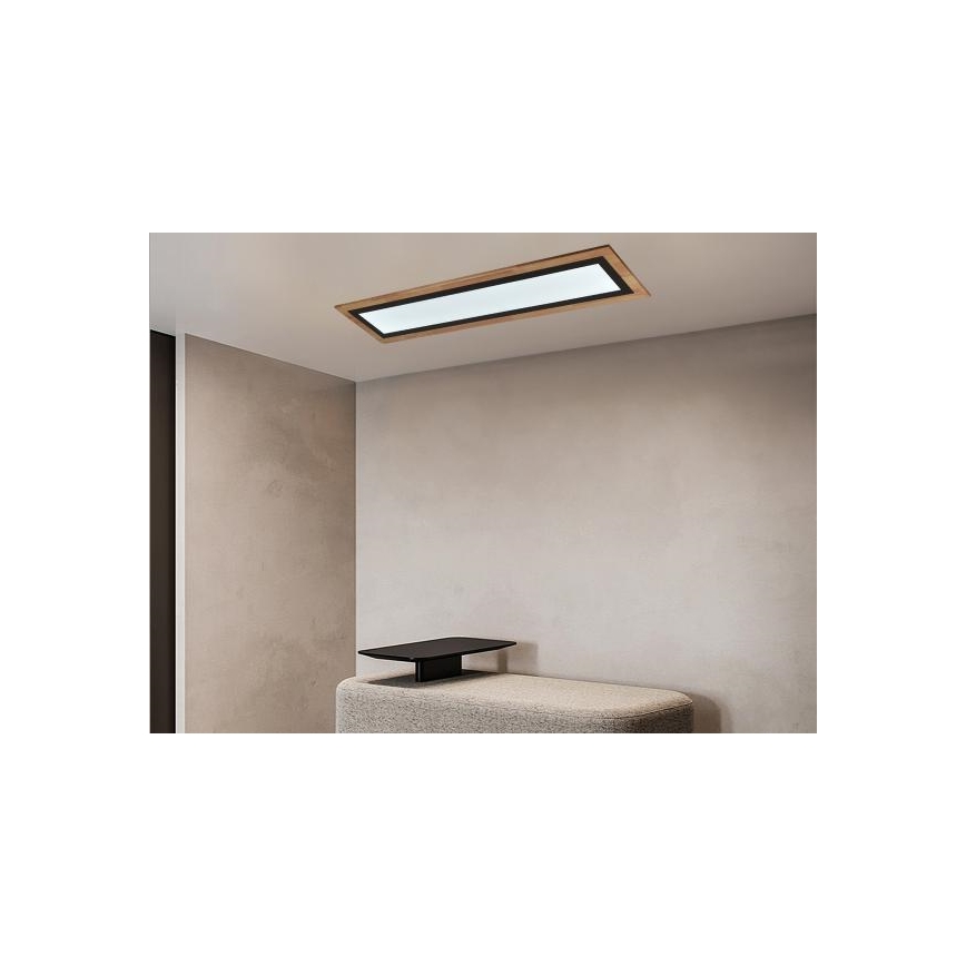 Lámpara de techo LED regulable LED/55W/230V 3000-6500K + control remoto