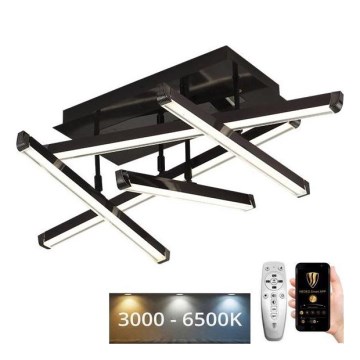 Lámpara de techo LED regulable LED/60W/230V 3000-6500K + control remoto