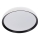 Lámpara de techo LED regulable LIXAN LED/47W/230V 3000-6500K Ø 38,6 cm blanco/negro + mando a distancia