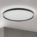 Lámpara de techo LED regulable MASCA LED/47W/230V 2700/3350/4000K Ø 60 cm negra