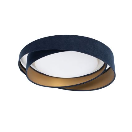 Lámpara de techo LED regulable SMART GALAXY MODERN LED/24W/230V 3000-6500K Ø 55 cm azul/dorado + mando a distancia