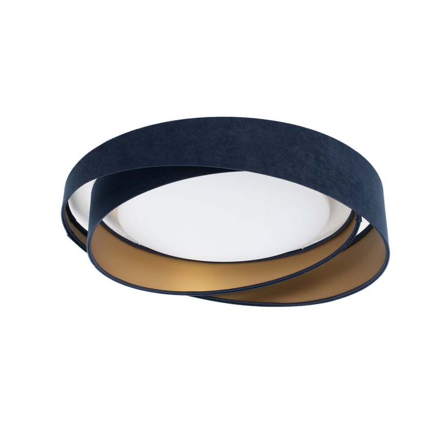 Lámpara de techo LED regulable SMART GALAXY MODERN LED/24W/230V 3000-6500K Ø 55 cm azul/dorado + mando a distancia