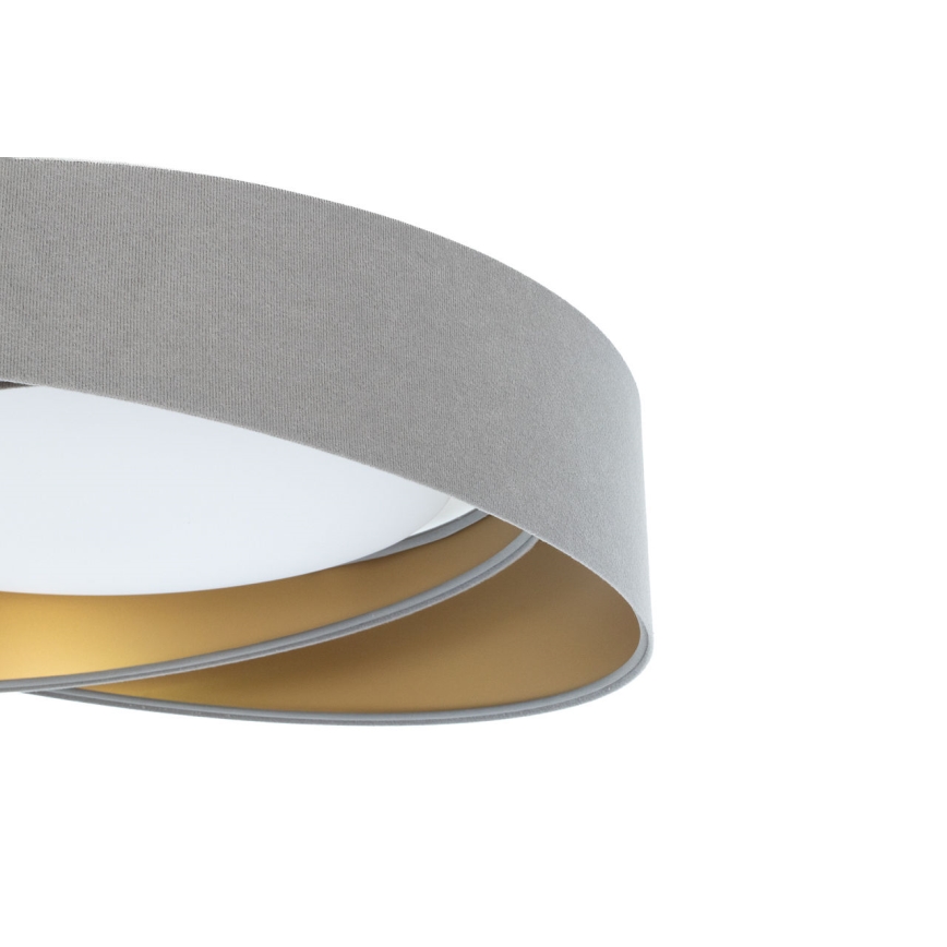 Lámpara de techo LED regulable SMART GALAXY MODERN LED/24W/230V 3000-6500K Ø 55 cm gris/dorado + mando a distancia