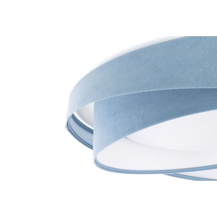 Lámpara de techo LED regulable SMART GALAXY MODERN LED/24W/230V 3000-6500K Ø 55 cm azul + mando a distancia