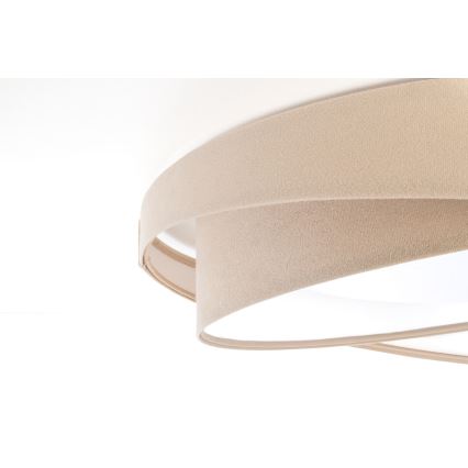 Luminaria LED de techo regulable SMART GALAXY MODERN LED/24W/230V 3000-6500K Ø 55 cm beige/blanco + mando a distancia