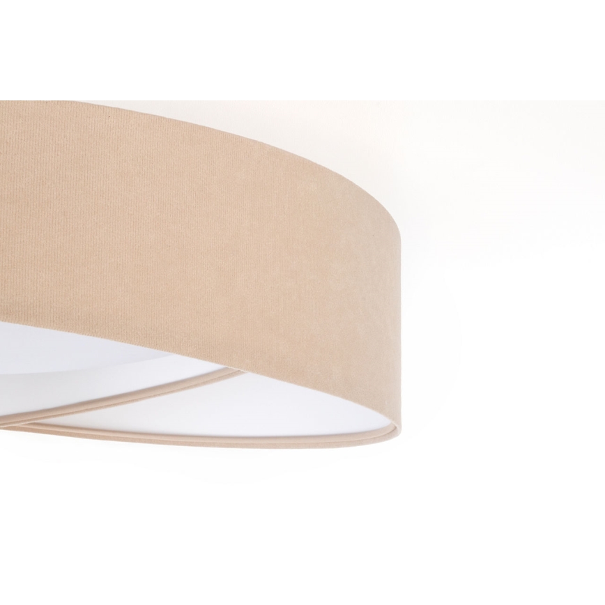 Luminaria LED de techo regulable SMART GALAXY MODERN LED/24W/230V 3000-6500K Ø 55 cm beige/blanco + mando a distancia