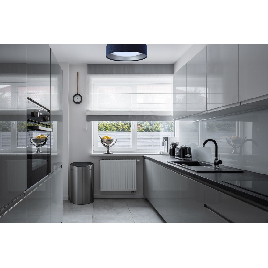Lámpara de techo LED regulable SMART GALAXY LED/24W/230V diámetro 44 cm azul/plata 3000-6500K + mando a distancia