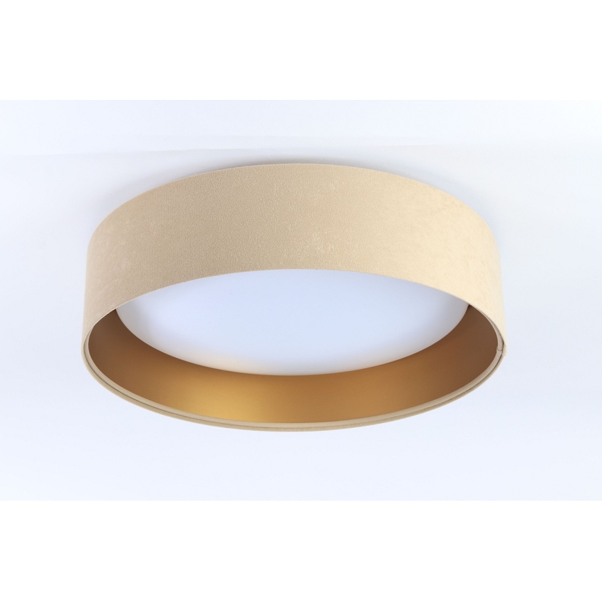 Lámpara de techo LED regulable SMART GALAXY LED/24W/230V diámetro 44 cm beige/dorado 3000-6500K + mando a distancia