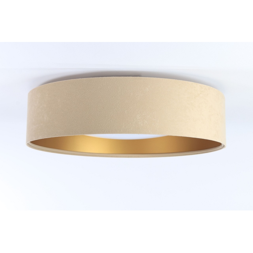 Lámpara de techo LED regulable SMART GALAXY LED/24W/230V diámetro 44 cm beige/dorado 3000-6500K + mando a distancia