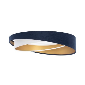 Lámpara de techo LED regulable SMART GALAXY MODERN LED/24W/230V 3000-6500K Ø 55 cm azul/blanco/dorado + control remoto