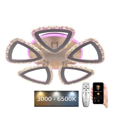 Lámpara de techo LED RGB regulable LED/70W/230V 3000-6500K + mando a distancia