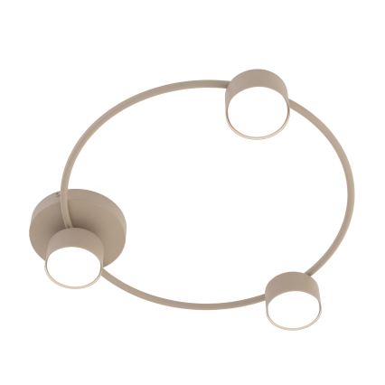 Lámpara de techo LUCIO 3xGX53/10W/230V beige
