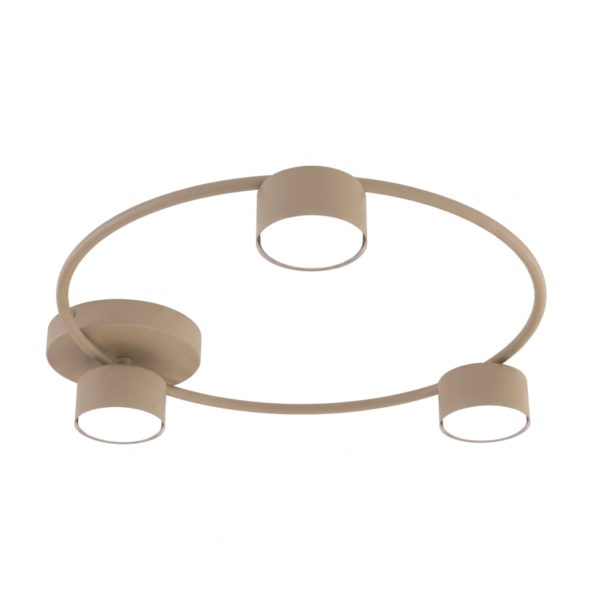Lámpara de techo LUCIO 3xGX53/10W/230V beige
