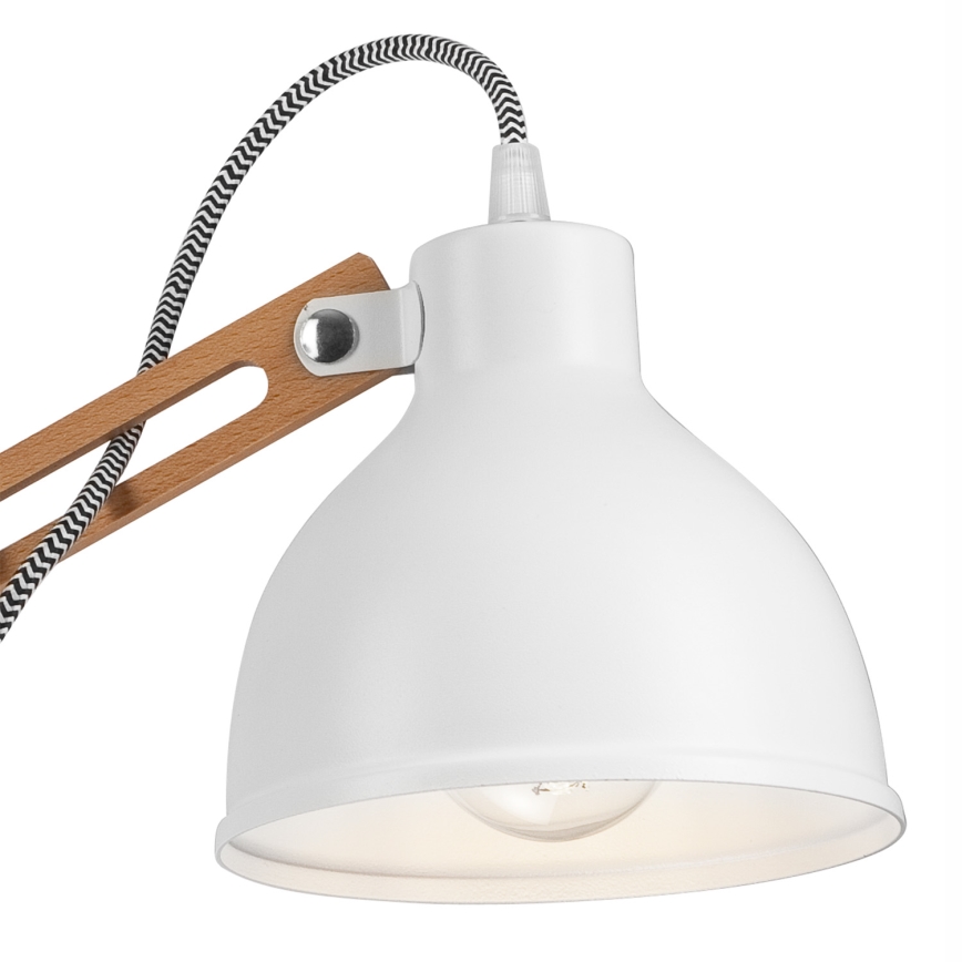 Lámpara de techo empotrada MARCELLO 3xE27/60W/230V haya