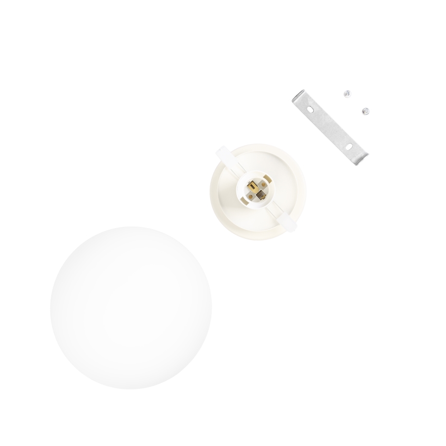 Lámpara de techo MOONLIGHT 1xE27/15W/230V, Ø 16 cm, color crema