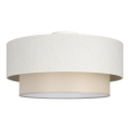 Lámpara de techo NATIA 1xE27/60W/230V diámetro 45 cm crema