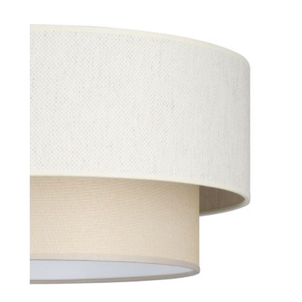 Lámpara de techo NATIA 1xE27/60W/230V diámetro 45 cm crema