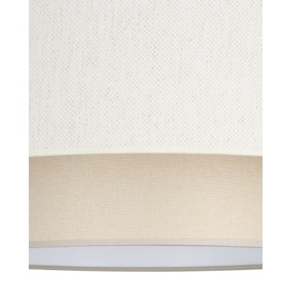 Lámpara de techo NATIA 1xE27/60W/230V diámetro 45 cm crema
