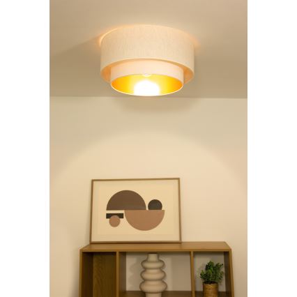Lámpara de techo NATIA 1xE27/60W/230V Ø 45 cm blanca