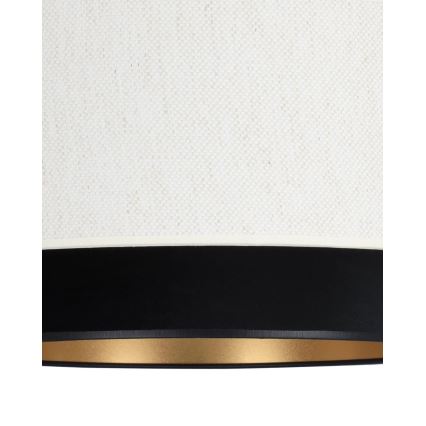 Lámpara de techo NATIA 1xE27/60W/230V Ø 45 cm blanco/negro