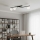 Lámpara de techo NATON 3xE14/10W/230V negro/blanco