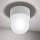 Lámpara de techo OSTIA 1xE27/40W/230V Ø 9,8 cm blanca