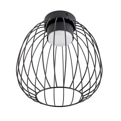 Lámpara de techo OVELLA 1xGX53/10W/230V diámetro 25 cm negra