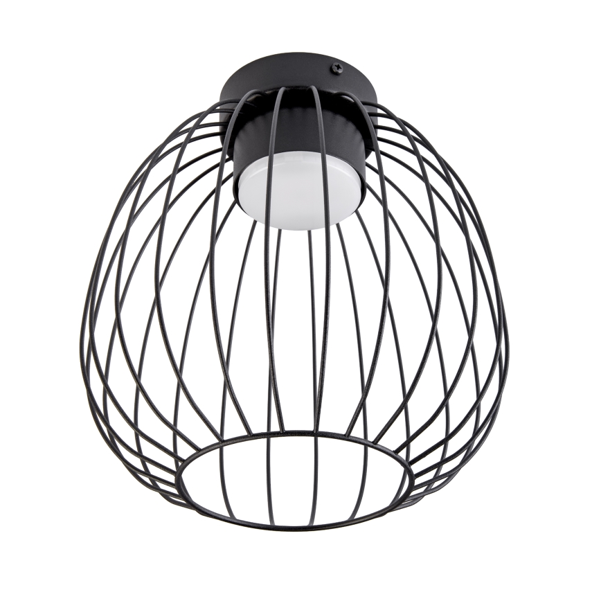 Lámpara de techo OVELLA 1xGX53/10W/230V diámetro 25 cm negra