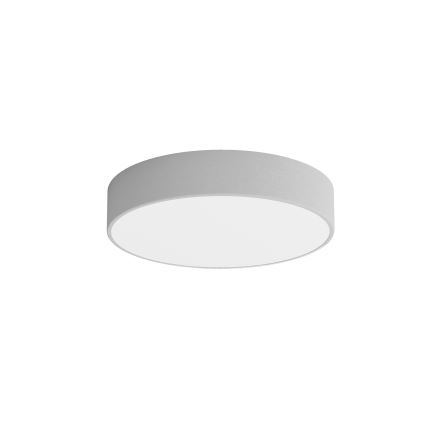 Lámpara de techo para baño con sensor CLEO 3xE27/24W/230V, diámetro 40 cm, color gris, protección IP54