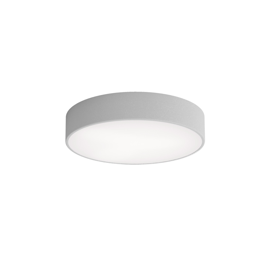 Lámpara de techo para baño con sensor CLEO 3xE27/24W/230V, diámetro 40 cm, color gris, protección IP54