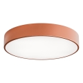 Lámpara de techo para baño con sensor CLEO 4xE27/24W/230V Ø 50 cm IP54 acabado cobre