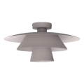 Lámpara de techo PLATO 1xE27/15W/230V Ø 32 cm color crema