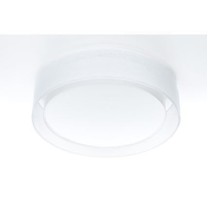 Lámpara de techo PURO 2xE27/40W/230V diámetro 50 cm blanca