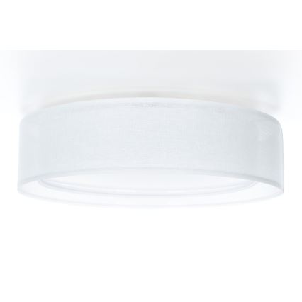Lámpara de techo PURO 2xE27/40W/230V diámetro 50 cm blanca