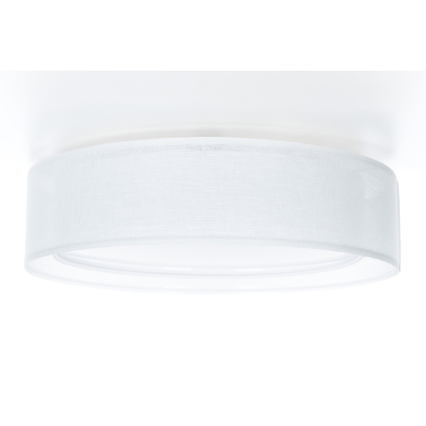 Lámpara de techo PURO 2xE27/40W/230V diámetro 50 cm blanca