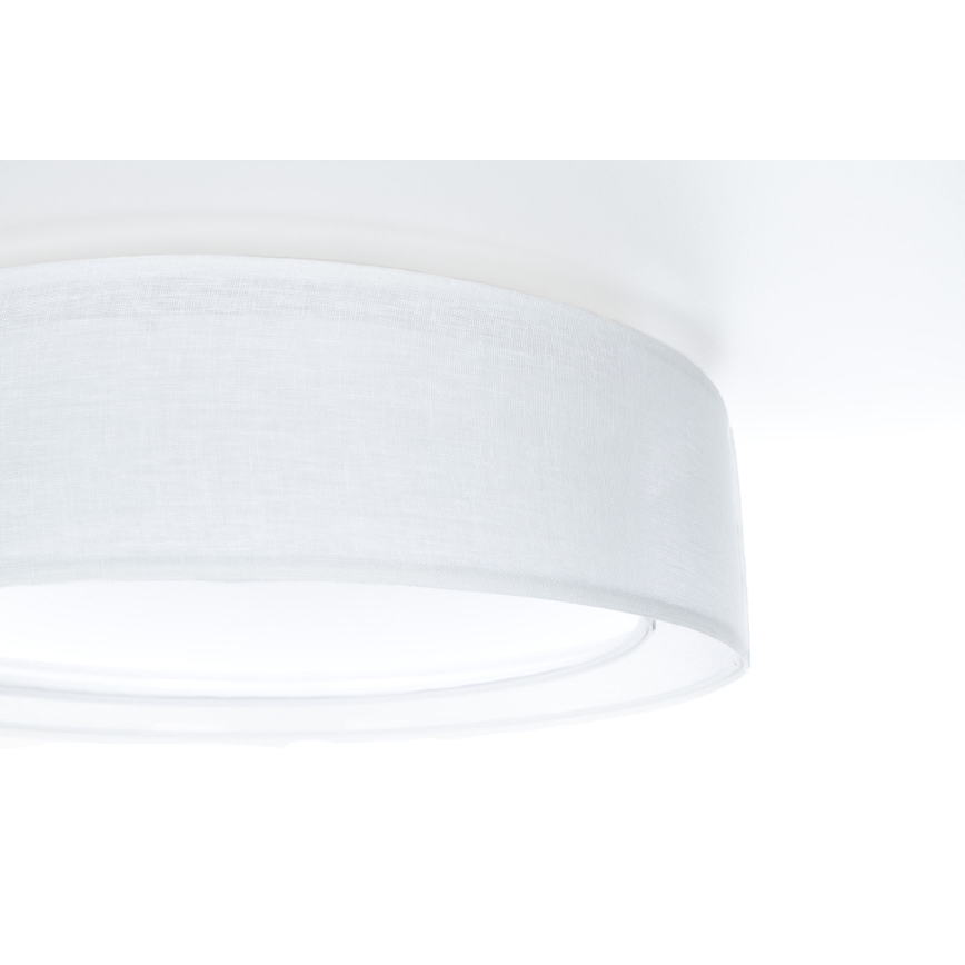 Lámpara de techo PURO 2xE27/40W/230V diámetro 50 cm blanca