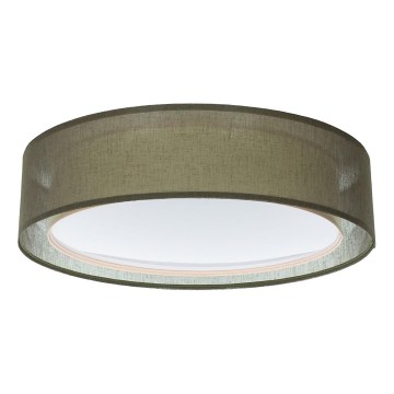 Lámpara de techo PURO 2xE27/40W/230V diámetro 60 cm verde