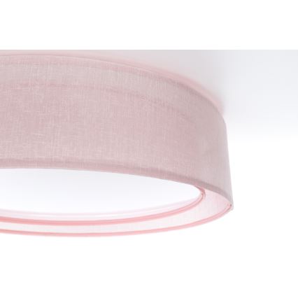 Lámpara de techo PURO 2xE27/40W/230V Ø 60 cm rosa