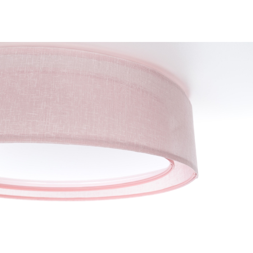Lámpara de techo PURO 2xE27/40W/230V Ø 60 cm rosa