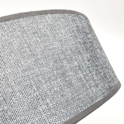 Lámpara de techo SIRJA 1xE27/15W/230V Ø 35 cm gris