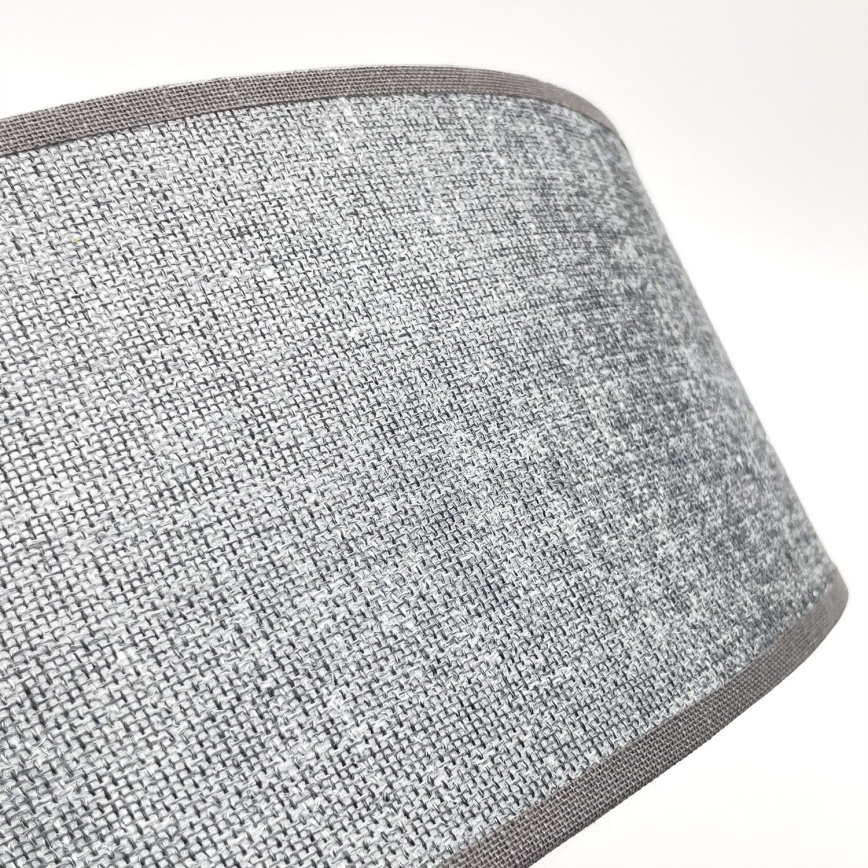 Lámpara de techo SIRJA 1xE27/15W/230V Ø 35 cm gris