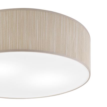 Lámpara de techo SIRJA 2xE27/15W/230V, diámetro 45 cm, beige