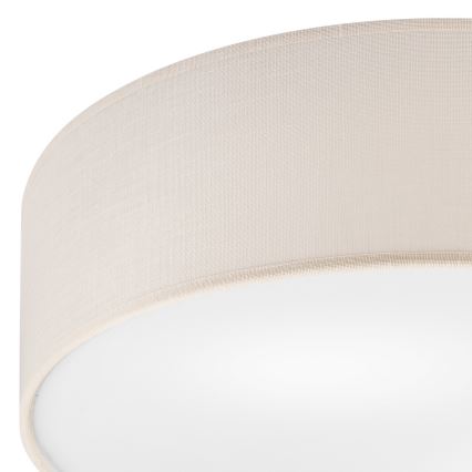 Lámpara de techo SIRJA 2xE27/15W/230V, diámetro 45 cm, color crema