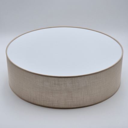 Lámpara de techo SIRJA 2xE27/15W/230V Ø 45 cm beige